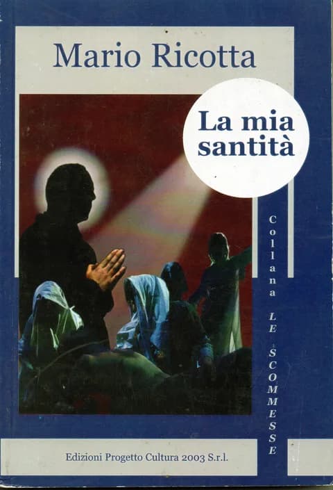 Copertina "La mia santità" 1a Edizione